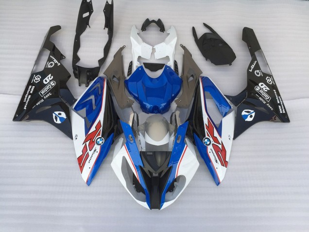 Alien Azul & Blanco 09-14 S1000RR Carenado