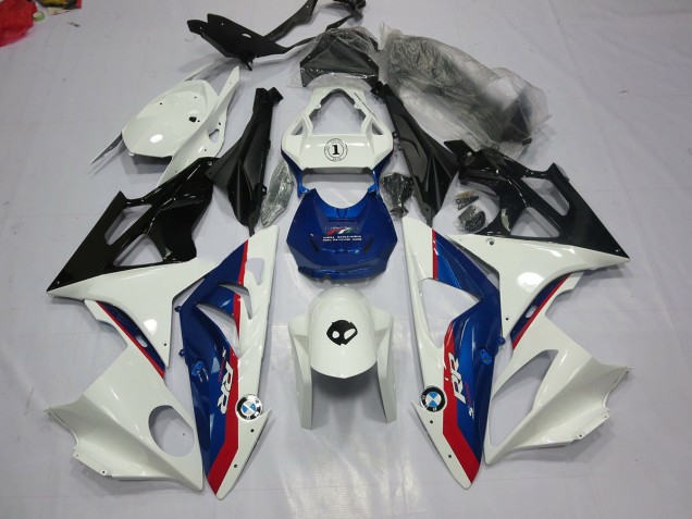 Alien Azul & Blanco 09-14 S1000RR Carenado