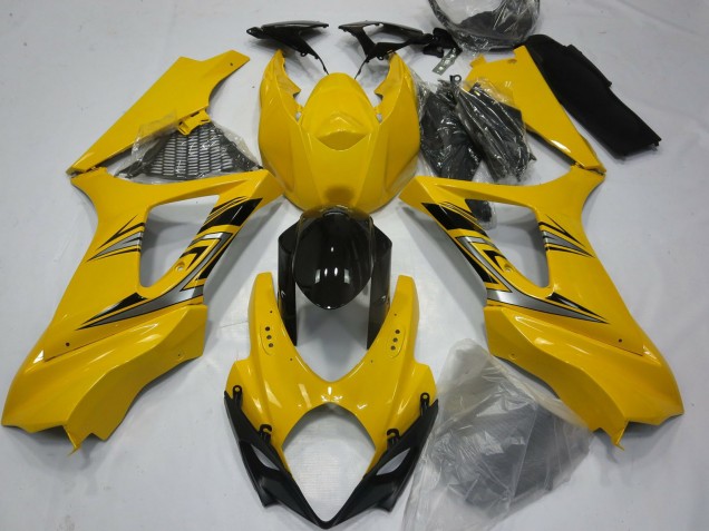 Amarillo Brillante 07-08 GSXR 1000 Carenado