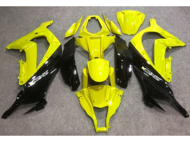 Amarillo Brillante & Negro 16-19 ZX10R Carenado