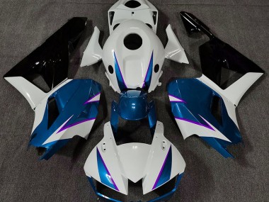 Azul Brillante Blanco & Morado 13-23 CBR600RR Carenado