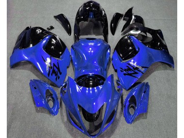 Azul Brillante & Negro 08-20 GSXR 1300 Carenado