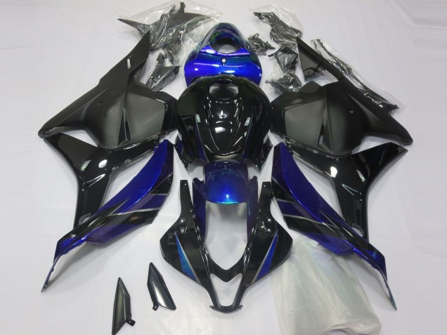 Azul Brillante & Negro 09-12 CBR600RR Carenado