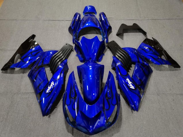 Azul Brillo 06-11 ZX14R Carenado