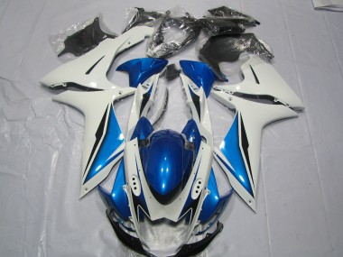 Azul Claro & Blanco 11-24 GSXR 600-750 Carenado