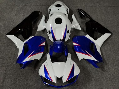 Blanco Brillante & Azul Intenso 13-23 CBR600RR Carenado