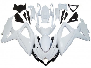 Blanco Brillante Brillante 08-10 GSXR 600-750 Carenado