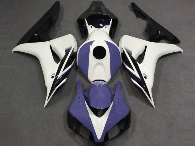 Blanco Brillo Azul & Negro 06-07 CBR1000RR Carenado