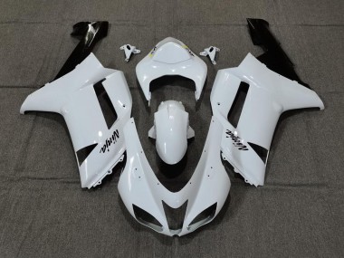 Blanco Liso Brillante 07-08 ZX6R Carenado