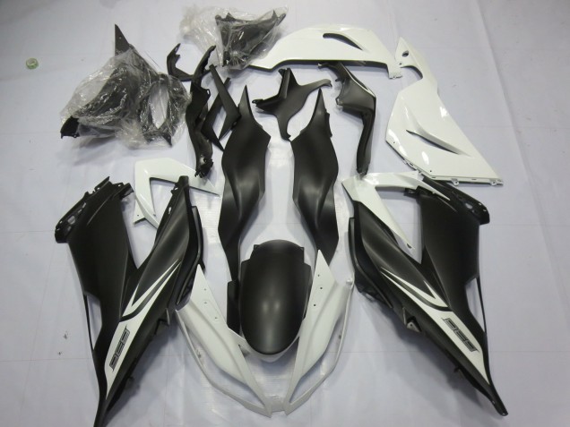 Blanco Negro Mate 13-18 ZX6R Carenado