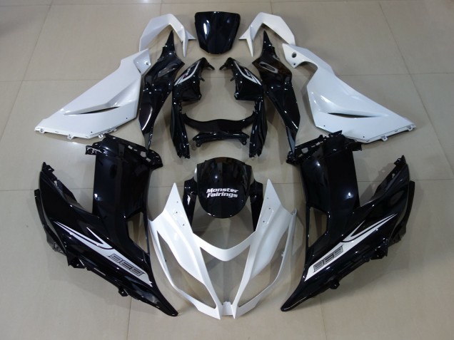 Blanco Perla & Negro 13-18 ZX6R Carenado