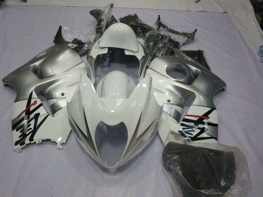 Blanco Plateado 97-07 GSXR 1300 Carenado