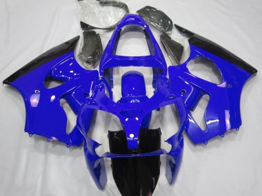 Brillante Azul & Negro 00-02 ZX6R Carenado