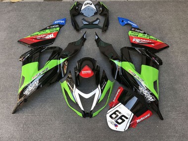 Carreras Estilo Verde 13-18 ZX6R Carenado