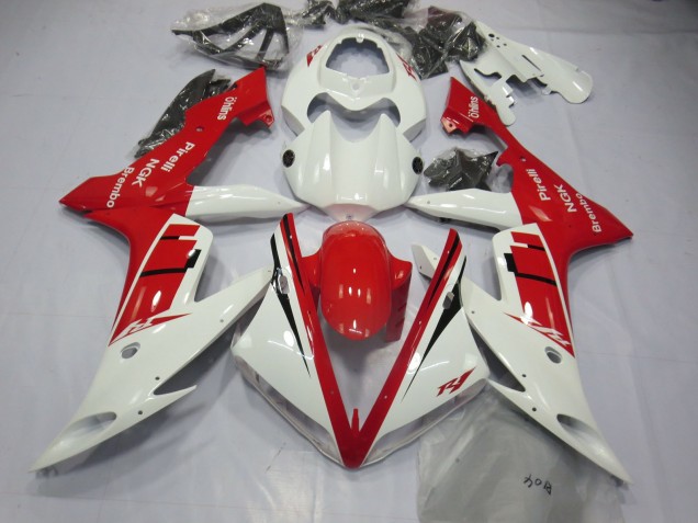 Diseño Blanco & Rojo 04-06 R1 Carenado