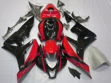 Diseño Rojo & Negro OEM 07-08 CBR600RR Carenado