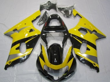 Estilo Amarillo OEM 01-03 GSXR 600-750 Carenado