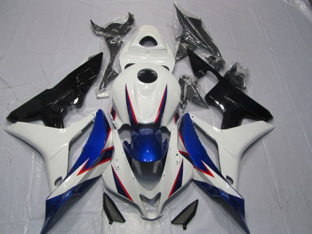 Estilo Azul Blanco OEM 07-08 CBR600RR Carenado