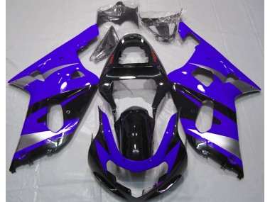 Estilo Azul OEM 01-03 GSXR 600-750 Carenado