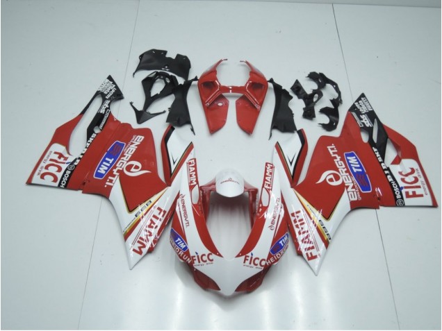 Estilo Rojo Carreras 13-16 Daytona 675 Carenado