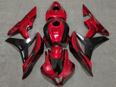 Estilo Rojo Intenso OEM 07-08 CBR600RR Carenado