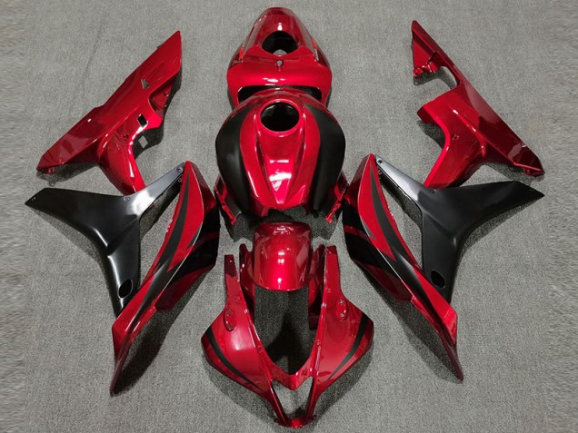 Estilo Rojo Intenso OEM 07-08 CBR600RR Carenado