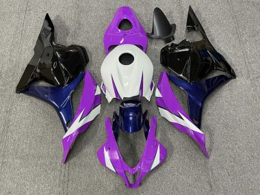 Morado & Blanco 09-12 CBR600RR Carenado