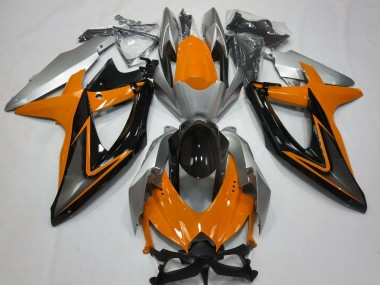 Naranja & Plata 08-10 GSXR 600-750 Carenado