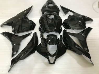 Negro Brillante 09-12 CBR600RR Carenado