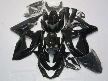 Negro Brillante 09-16 GSXR 1000 Carenado