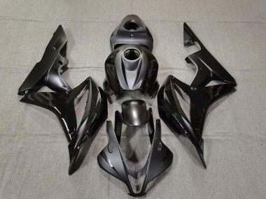 Negro Mate & Brillante 07-08 CBR600RR Carenado