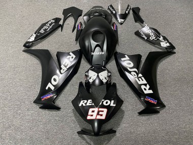 Negro Mate Repsol 12-16 CBR1000RR Carenado