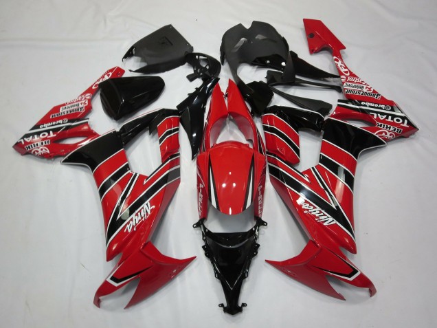 Negro Rojo 08-10 ZX10R Carenado