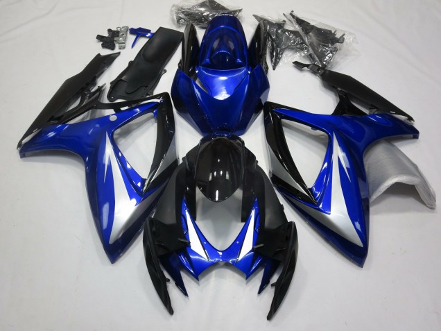 OEM Estilo Azul Profundo 06-07 GSXR 600-750 Carenado