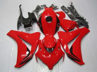 Pequenos Detalles En Rojo Brillante 08-11 CBR1000RR Carenado