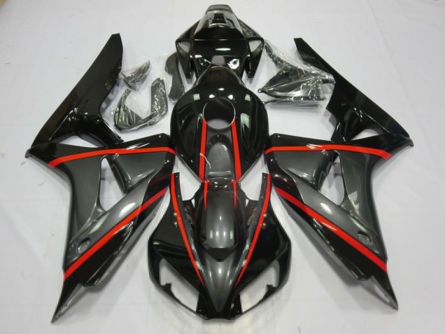 Plata & Negro 06-07 CBR1000RR Carenado