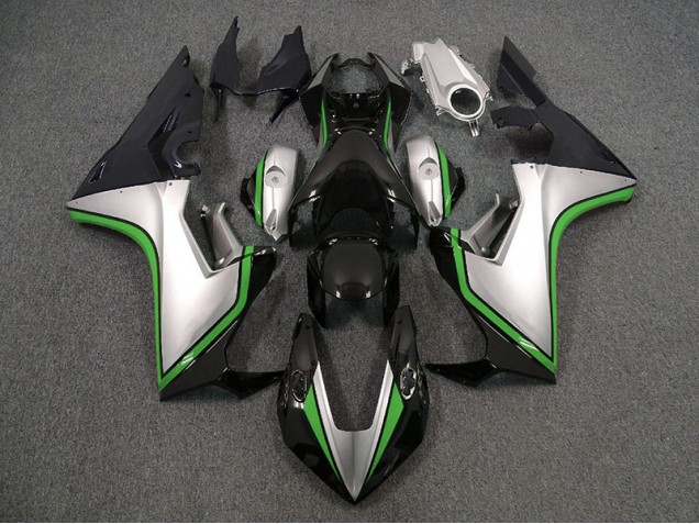 Plata & Negro & Verde 17-23 CBR1000RR Carenado