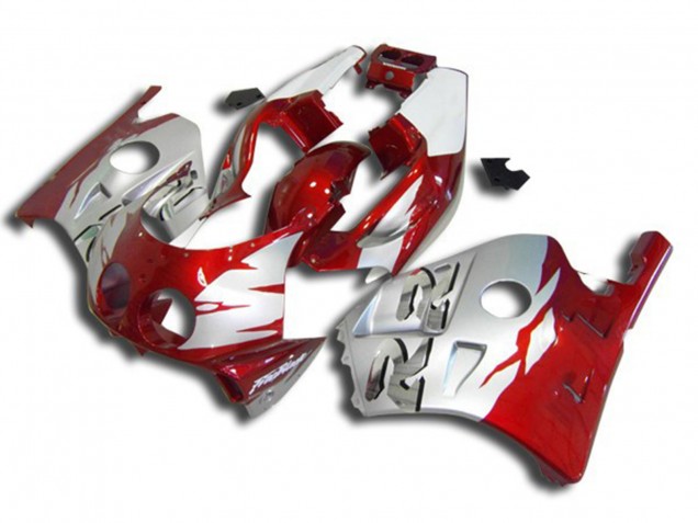 Plata Rojo & Blanco 90-98 CBR250RR Carenado