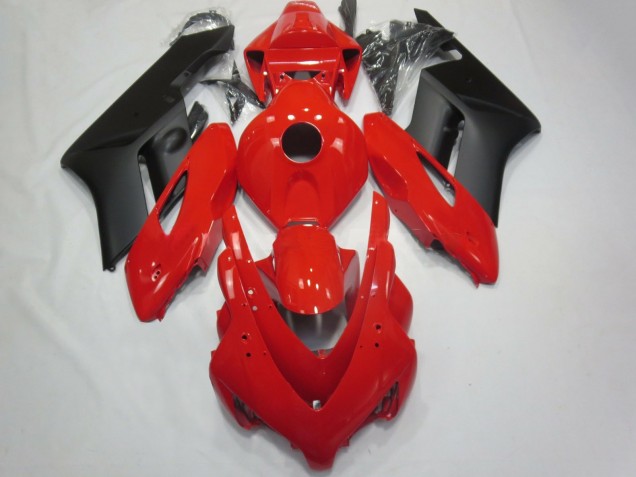 Rojo Brillante & Negro Mate 04-05 CBR1000RR Carenado