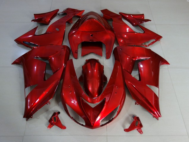 Rojo Brillo Profundo 06-07 ZX10R Carenado