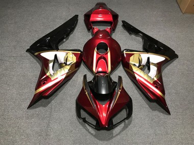 Rojo Intenso & Dorado 06-07 CBR1000RR Carenado