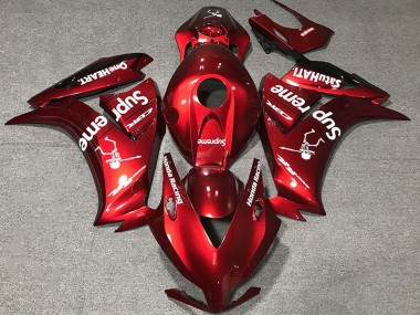 Rojo Intenso Personalizado 12-16 CBR1000RR Carenado