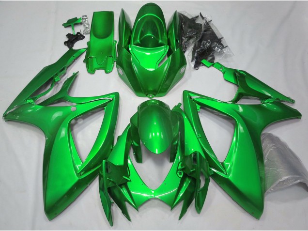 Verde Brillo Liso 06-07 GSXR 600-750 Carenado