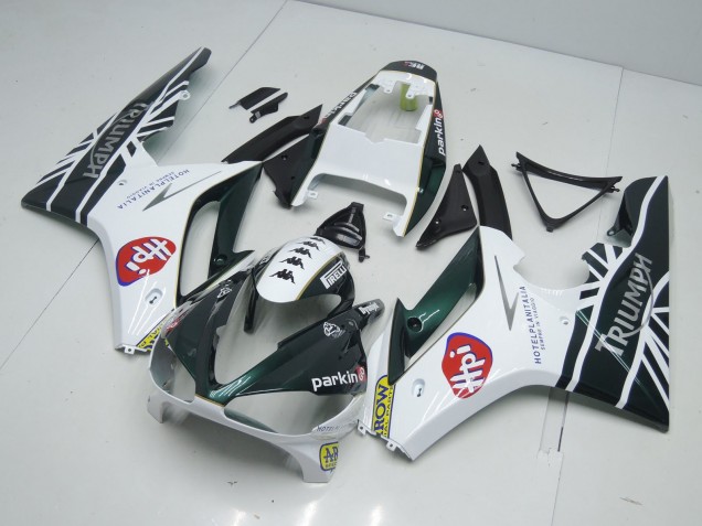 Verde De Carreras Británico 09-12 Daytona 675 Carenado