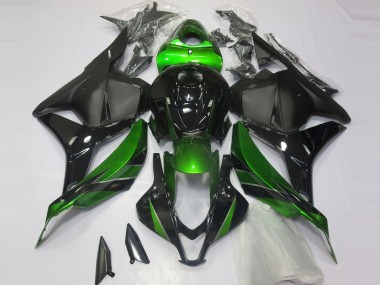 Verde Especial Negro Mate 09-12 CBR600RR Carenado