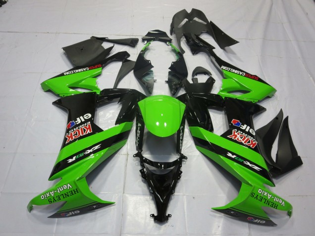 Verde & Negro 08-10 ZX10R Carenado